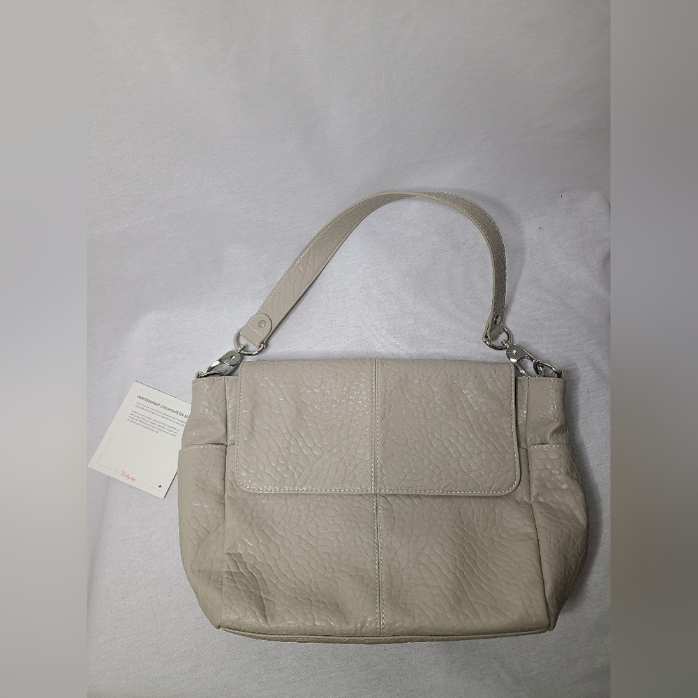 New With Tags Thirty one Jewell Fashion Week Purse Shoulder Bag in Beige